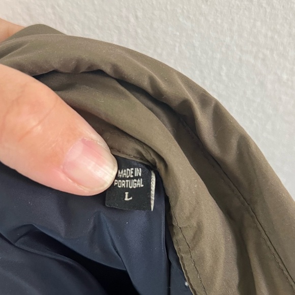 OOBE Brand 161 King St. Men's Green Quilted Snap Button Front Overshirt Shacket - Picture 9 of 10